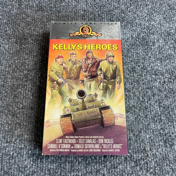 MGM/UA Home Video Other - Kellys Heroes VHS Clint Eastwood Telly Savalas MGM UA 1970 War Comedy M700168